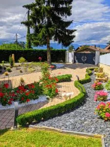 Chalet de TARA - Grand appartement esprit chalet - piscine chauffée - Genève - Arbusigny