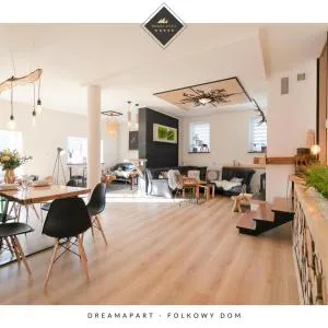 Folkowy Dom dla 14 osób z sauną i grillowiskiem - Dream Apart - Щирк