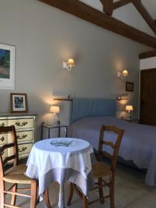 B&B / Chambres d'hotes Mas d'Auzieres : Chambre Triple - Vue sur Jardin