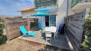 Appartements PAREE D EAU 104 - Residence avec piscine - Appartement rez de jardin 1 chambre : photos des chambres