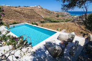 The House in the Field Myconos Greece