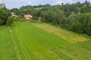Domki nad stawem