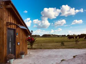 Maisons de vacances le chalet de la ferme du tertre : photos des chambres