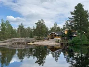 Luxury Holiday Home with Private Lake - Laitila