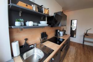 PB Ferienwohnungen - FeWo 4 - Stilvoll eingerichtetes Studio im Herzen Senftenbergs