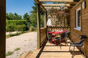 Maisons d'hotes Les minis homes du Bugey - Eco-lodge City, un refuge en hyper centre : photos des chambres