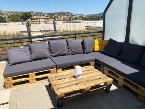 Appartement T3 neuf Sur les toits avec terrasse