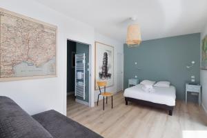 Maisons de vacances Villa Epicure by Cocoonr - Belle maison proche de la plage : photos des chambres
