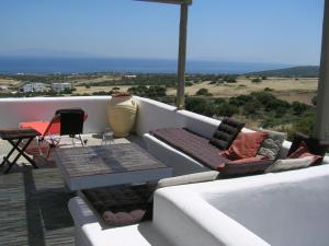 Terrace sea view mit Pool Paros Greece