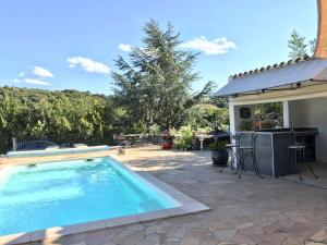 Villas Beautiful villa in Roquebrun with private pool : photos des chambres