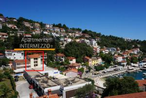 Apartment Angie - Intermezzo with sea view in center of Rabac