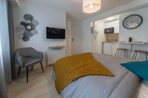 Appartements Studio Cosy - Parking - Wifi - Buanderie - Jardin : photos des chambres