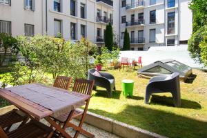 Appartements Annecy Carre Royal en hypercentre avec jardin terrasse privatif : photos des chambres