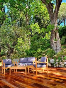 Maisons de vacances Apartment Picasso in grosem Park mit geheiztem Pool : photos des chambres