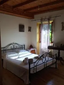 Country traditional house in Corfu village, Greece - Kastellánoi