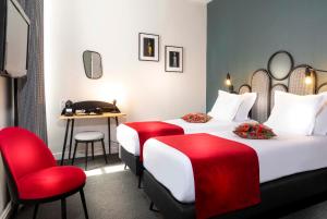 Hotels Hotel Saint Regis : Chambre Lits Jumeaux