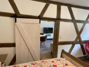 Schöne Ferienwohnung Burgruine Fachwerkhaus