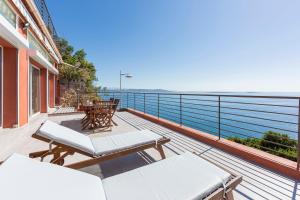 Villas Breathtaking luxurious villa with sea-view in Theoule sur Mer : photos des chambres