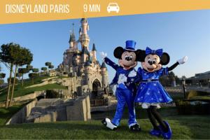 Appartements Self Checkin Automatique - 9 min Disney - LE MINNIE - COSYRENTING : photos des chambres