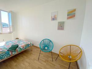 Appartements 022 CHIC & COSY GRAND APPART DUPLEX 92m2 JARDIN WIFI SMART TV NETFLIX : photos des chambres