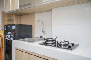 New Furnished with City View 1BR at Akasa Pure Living BSD Apartment By Travelio