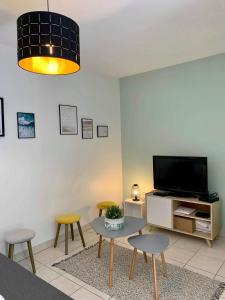 Appartements La Cancalaise - Bel appartement T4 tout confort - proche de la plage - Cancale : photos des chambres