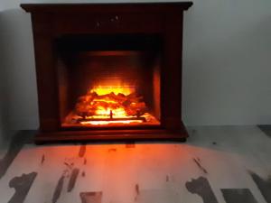 Романтическая квартира с камином