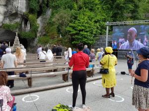 Appartements Villa Bigorra Lourdes centre Le Sanctuaire La Grotte , parking : photos des chambres