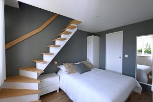 Maisons de vacances Ty Dag - La Desirade proche plage et jacuzzi : photos des chambres