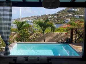 Romantic SWEETY COTTAGE WITH ITS PRIVATE POOL & GEORGEOUS VIEW - Dawn Beach