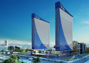 Апартаменты с видом на море Twin Towers Batumi, Orbi City