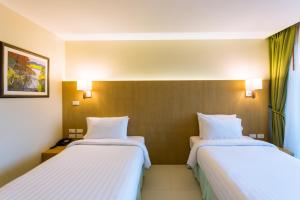 Studio apartments on a hill