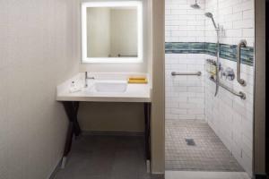 King Room - Hearing Accessible with Roll-In Shower room in EVEN Hotel New York Times Square South an IHG Hotel