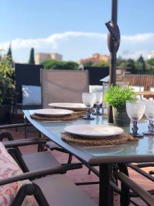 Apartamento con terraza y piscina en Malgrat de Mar