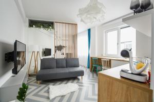 Studio with Sofa Bed room in Heart of Oradea EAS Residence Studios