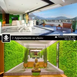 Panoramique 180 lac et montagne et Nid Secret spa romantique - 托朗格利耶尔