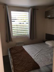 Mobilhome avec vue sur étang
