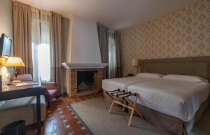 Double Room room in La Almoraima Hotel