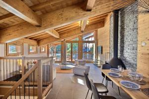 Chalets CHALET L'AULP : photos des chambres