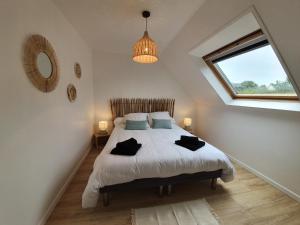 Maisons de vacances Gite Ty Rosanes proche de la mer : photos des chambres