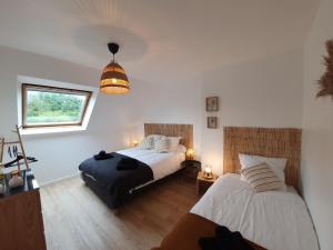 Maisons de vacances Gite Ty Rosanes proche de la mer : photos des chambres