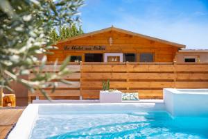 Maisons de vacances Le chalet aux Etoiles Spa & Sauna : photos des chambres