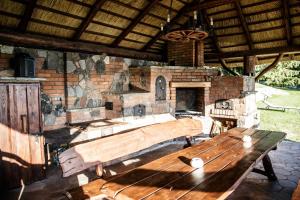 Dom nad jeziorem Ublik z sauną i jacuzzi