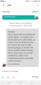 Appartements Les Embruns studio ancien corps de ferme plage : photos des chambres