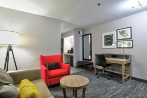One-Bedroom King Suite with Sofa Bed room in Country Inn & Suites by Radisson Oklahoma City Airport OK