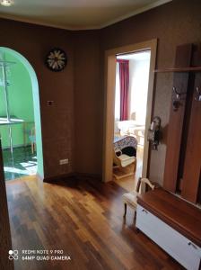 Ventspils apartment view of the fountain