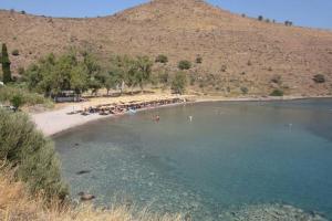 Breathtaking view on Peloponesis Aegina Greece