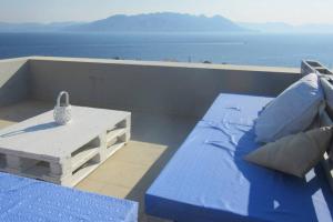 Breathtaking view on Peloponesis Aegina Greece
