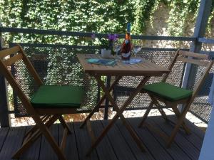 Ferienwohnung Mittendrin -Balkon-