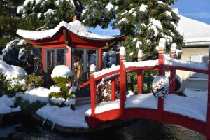 Maisons de vacances Gite Au printemps Japonais, petit train de la Mure, parc des Ecrins : photos des chambres